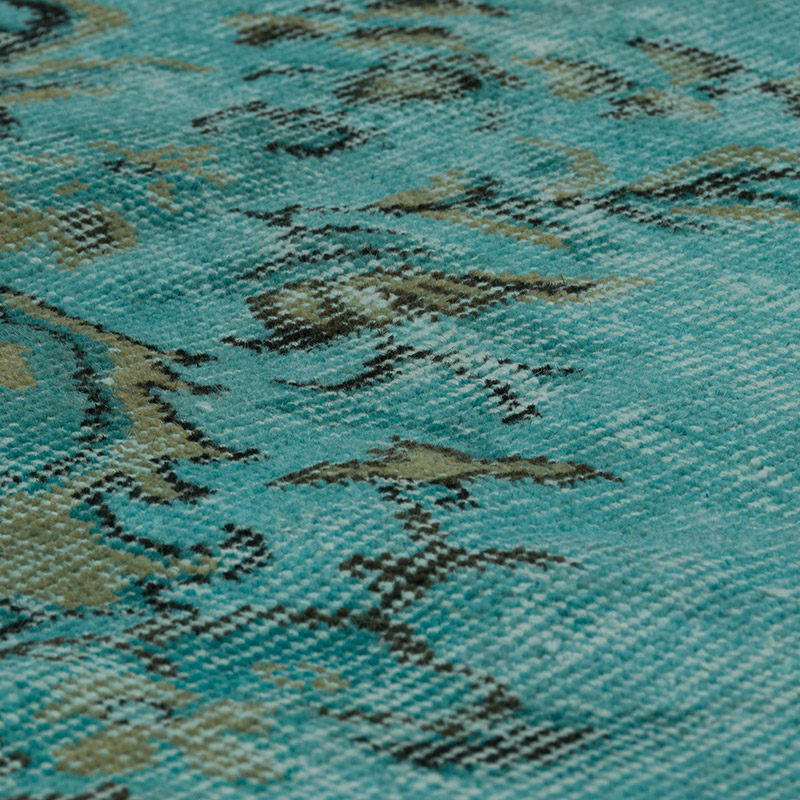 Alfombra Turca Vintage Sobre-teñida - K0088103