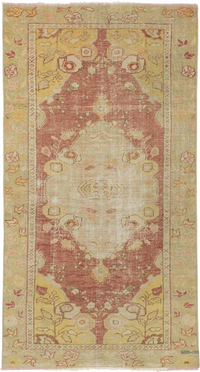 El Dokuma Vintage Hali - 93 cm x 172 cm