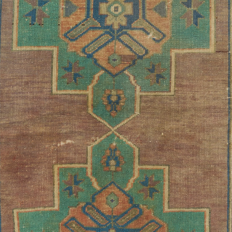 Vintage Turkish Hand-Knotted Runner - 2' 9" x 6' 9" (33" x 81") - K0088109