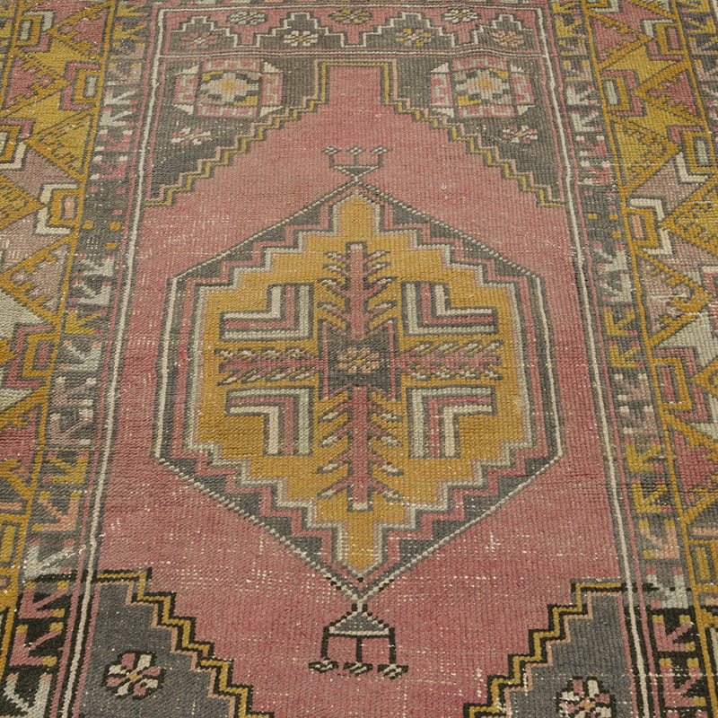 El Dokuma Vintage Halı - 110 cm x 168 cm - K0088111