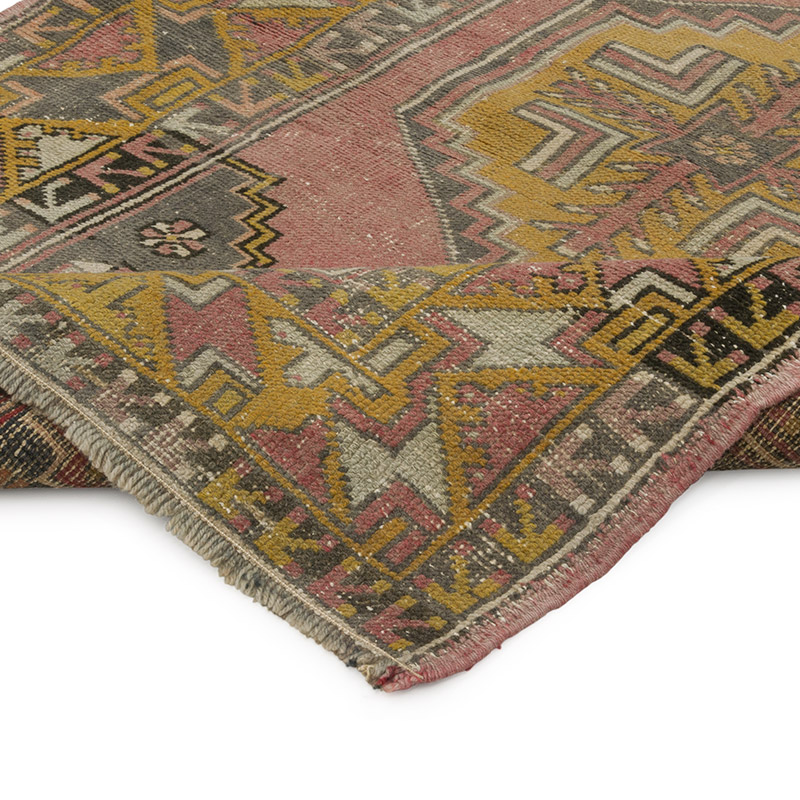 El Dokuma Vintage Halı - 110 cm x 168 cm - K0088111