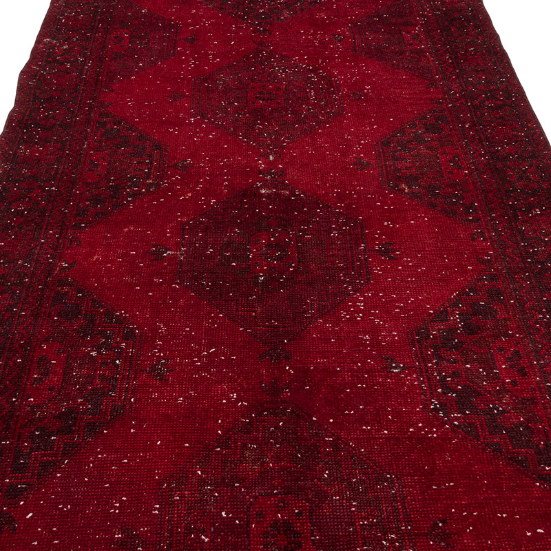 Alfombra Turca Vintage Sobre-teñida - K0088112