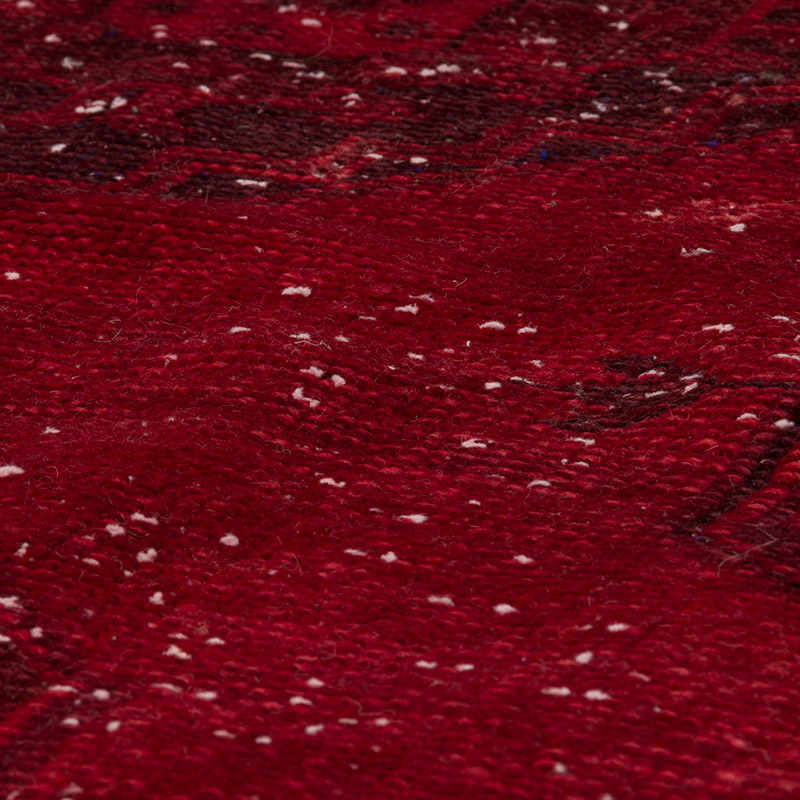 Alfombra Turca Vintage Sobre-teñida - K0088112