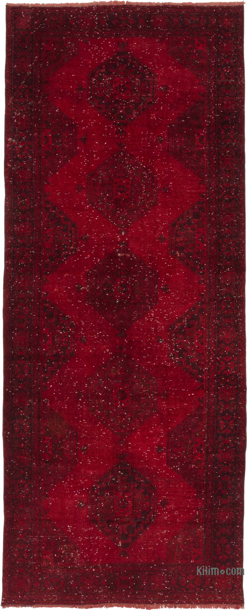 Alfombra Turca Vintage Sobre-teñida - K0088112