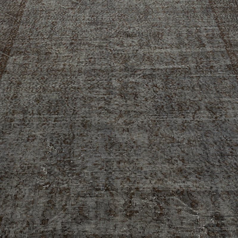 Over-dyed Vintage Hand-Knotted Turkish Rug - K0088114