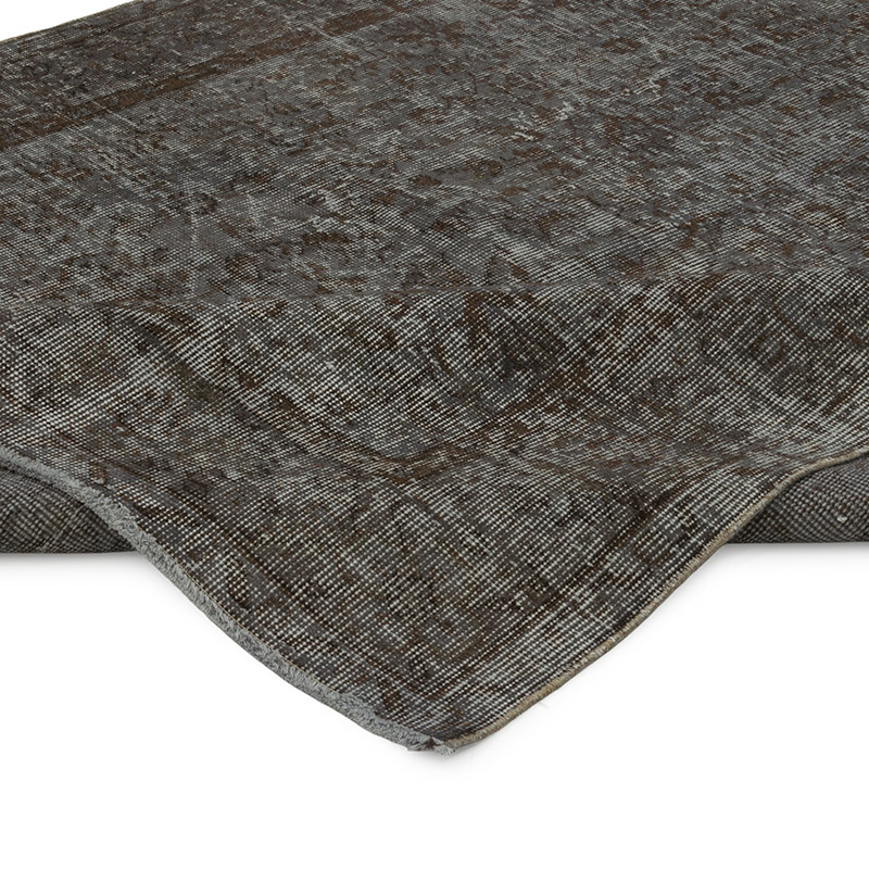 Over-dyed Vintage Hand-Knotted Turkish Rug - K0088114