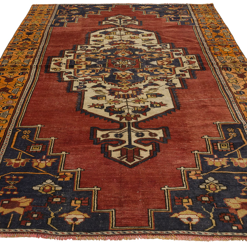 El Dokuma Vintage Hali - 155 cm x 265 cm - K0088117