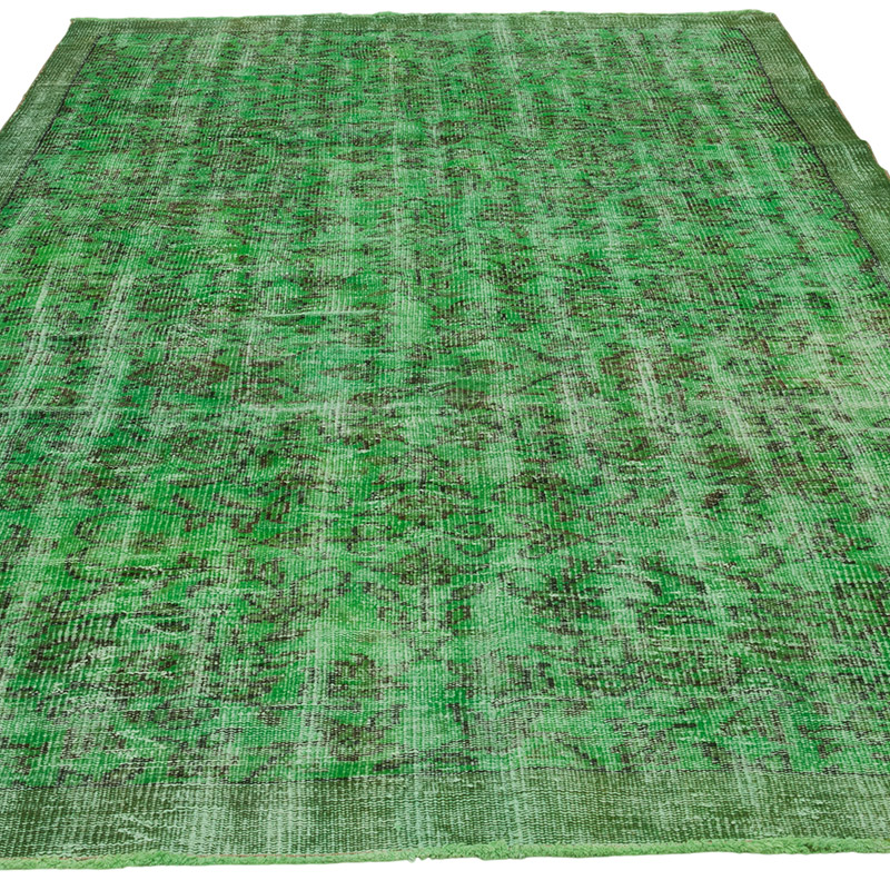 Boyalı El Dokuma Vintage Halı - K0088118