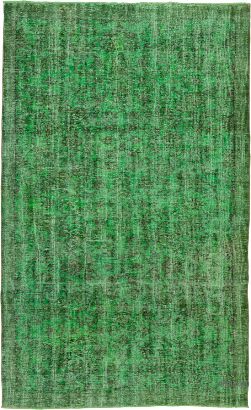 Boyalı El Dokuma Vintage Halı - K0088118