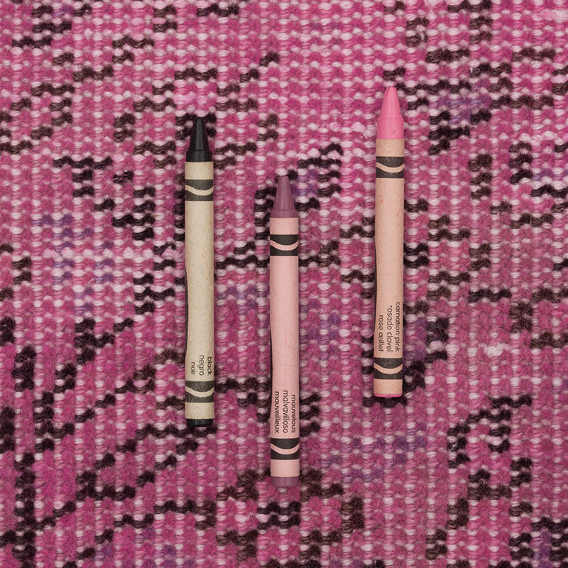 Over-dyed Vintage Hand-Knotted Turkish Rug - K0088120