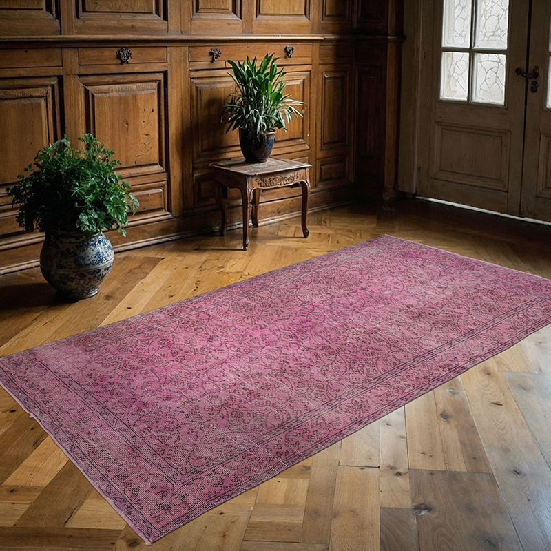 Boyali El Dokuma Vintage Hali - K0088120
