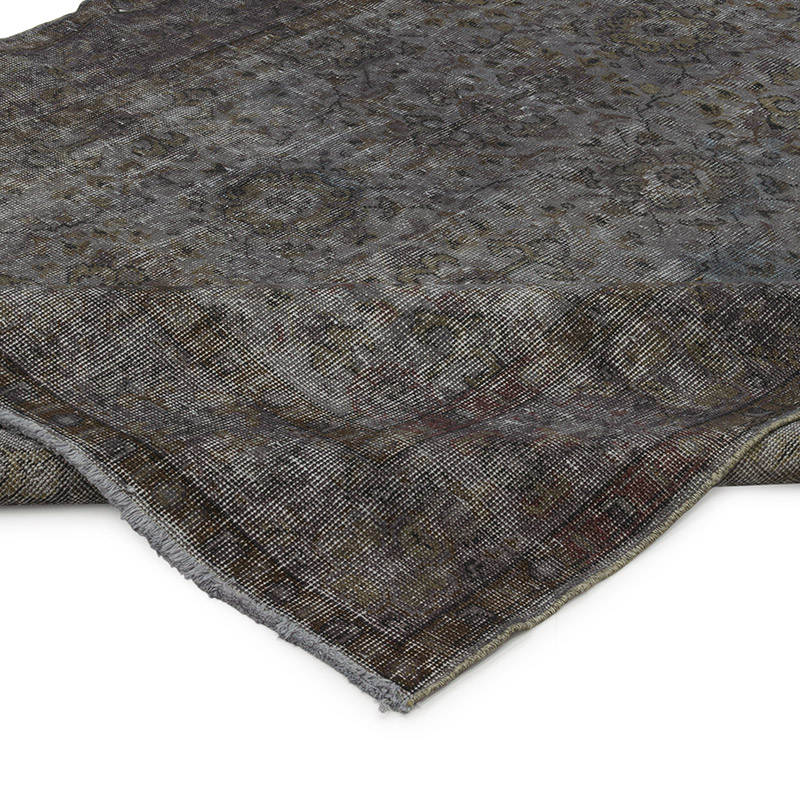 Alfombra Turca Vintage Sobre-teñida - K0088121