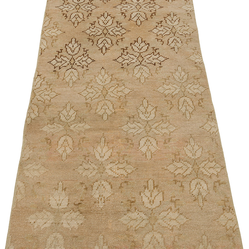 Vintage Turkish Hand-Knotted Runner - 2' 2" x 9' 3" (26" x 111") - K0088123