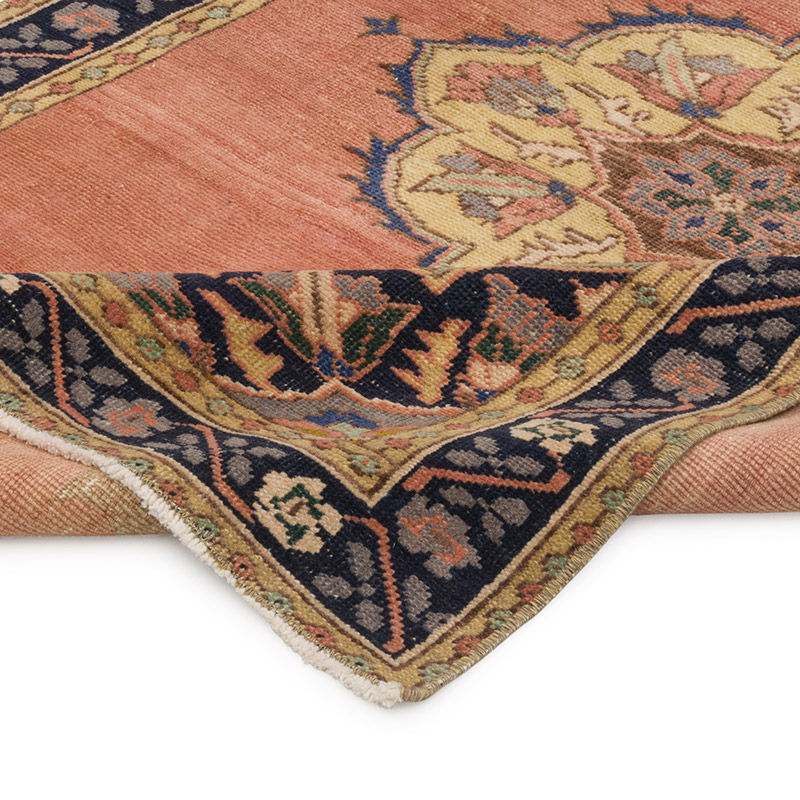 El Dokuma Vintage Halı - 108 cm x 160 cm - K0088130