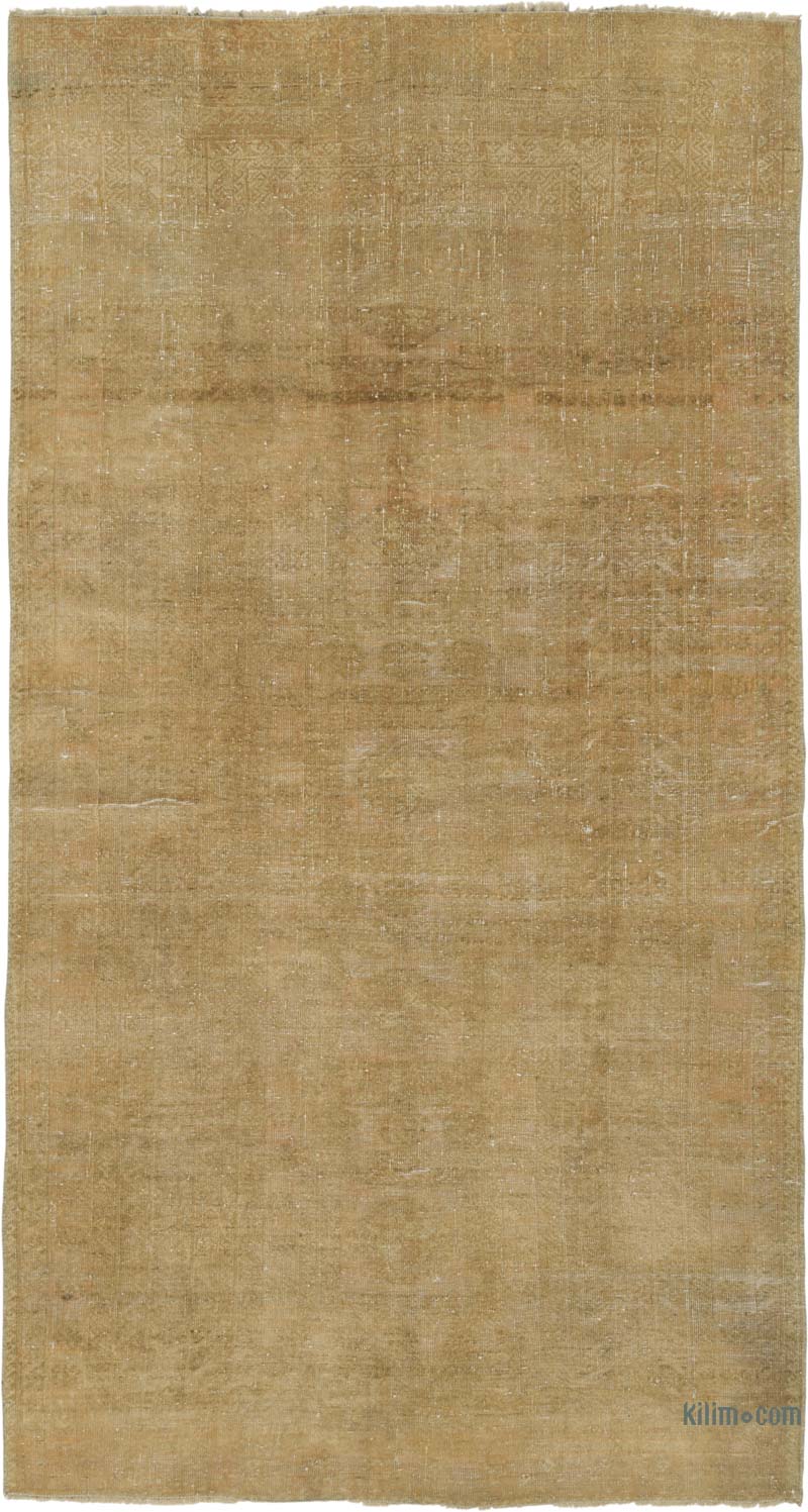 Boyalı El Dokuma Vintage Halı - K0088132