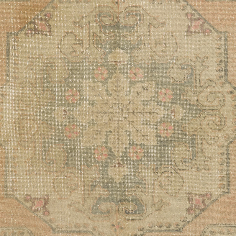 El Dokuma Vintage Halı - 132 cm x 222 cm - K0088134