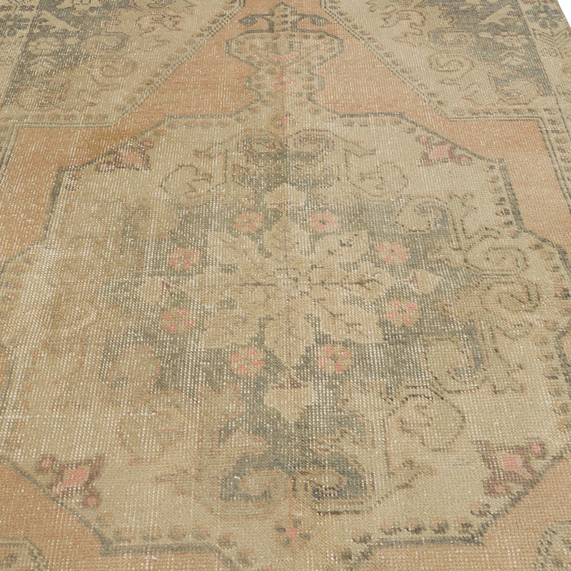 El Dokuma Vintage Halı - 132 cm x 222 cm - K0088134