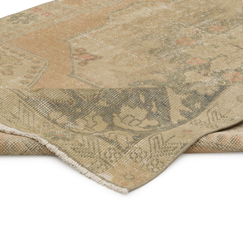 El Dokuma Vintage Halı - 132 cm x 222 cm - K0088134