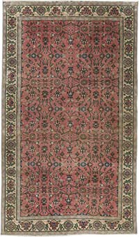 El Dokuma Vintage Hali - 146 cm x 248 cm
