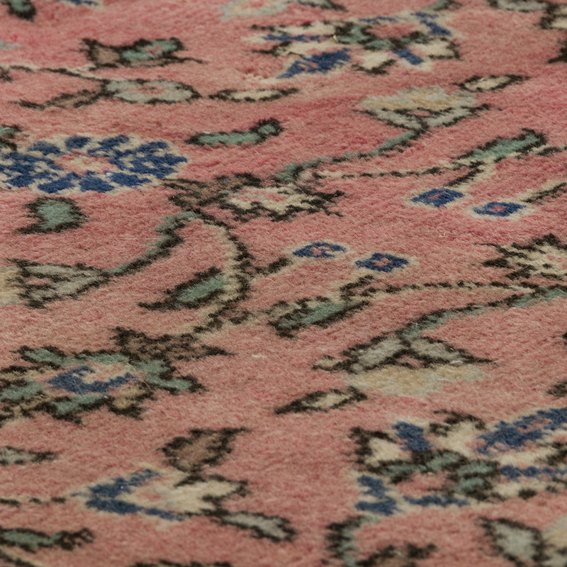 Alfombra Vintage Turca Anudada a Mano - 146 cm x 248 cm - K0088135