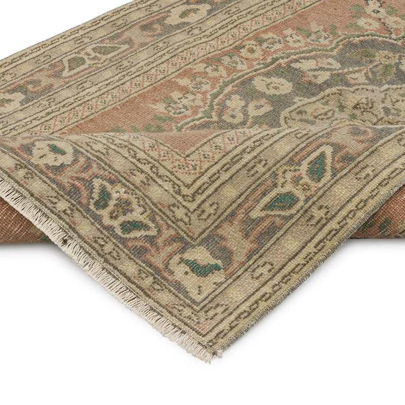 El Dokuma Vintage Halı - 75 cm x 117 cm - K0088137