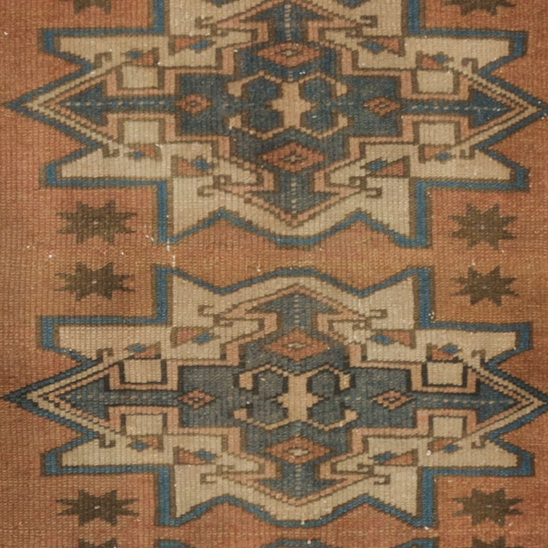 Alfombra Vintage Turca Anudada a Mano - 65 cm x 107 cm - K0088144