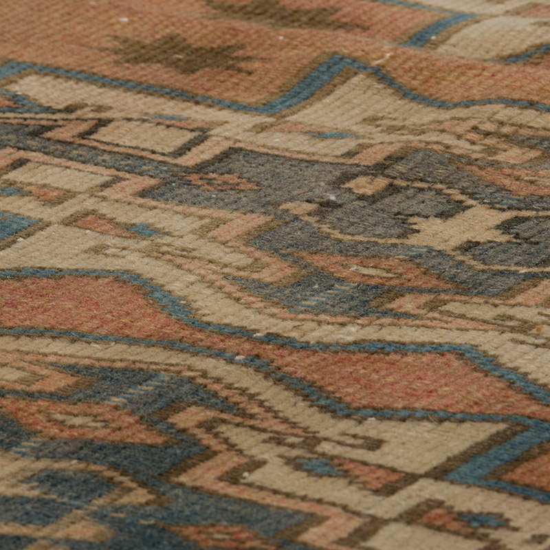 Alfombra Vintage Turca Anudada a Mano - 65 cm x 107 cm - K0088144