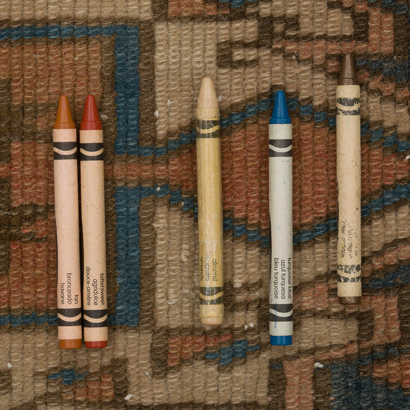 Alfombra Vintage Turca Anudada a Mano - 65 cm x 107 cm - K0088144