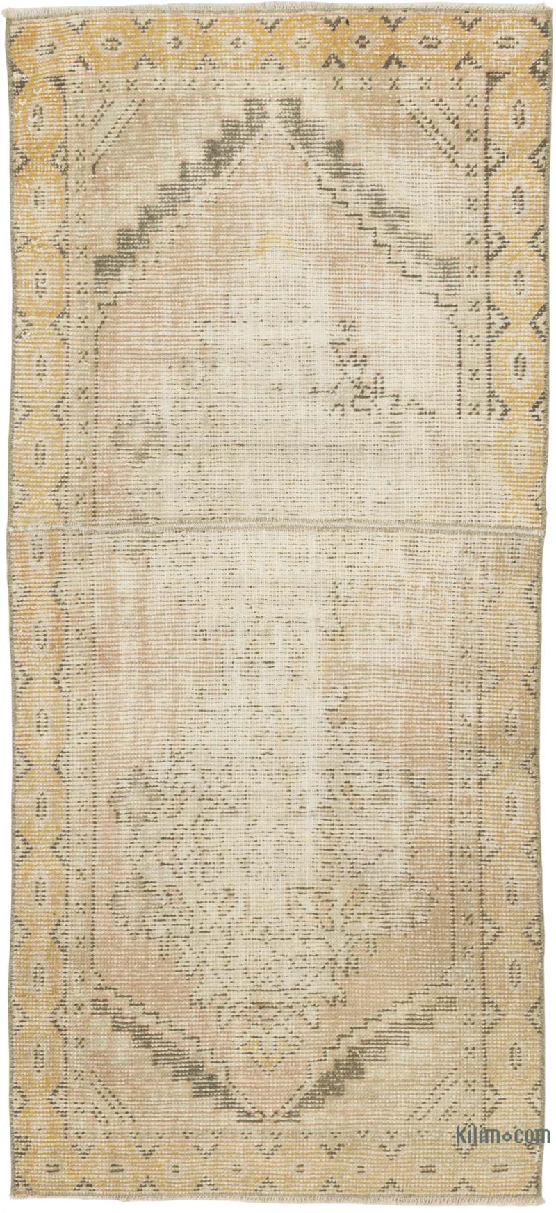 Vintage Turkish Hand-Knotted Rug - 2' 7" x 5' 7" (31" x 67") - K0088145