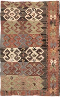 Afyon Kilimi - 133 cm x 206 cm