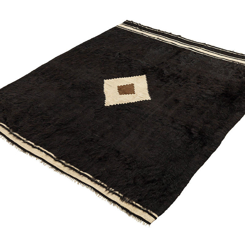 Vintage Siirt Rug - 4' 8" x 5' 6" (56" x 66") - K0088158