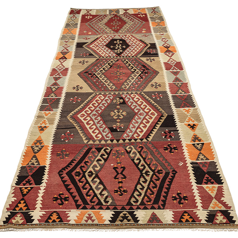 Sivas Kilim Vintage - 111 cm x 307 cm - K0088165