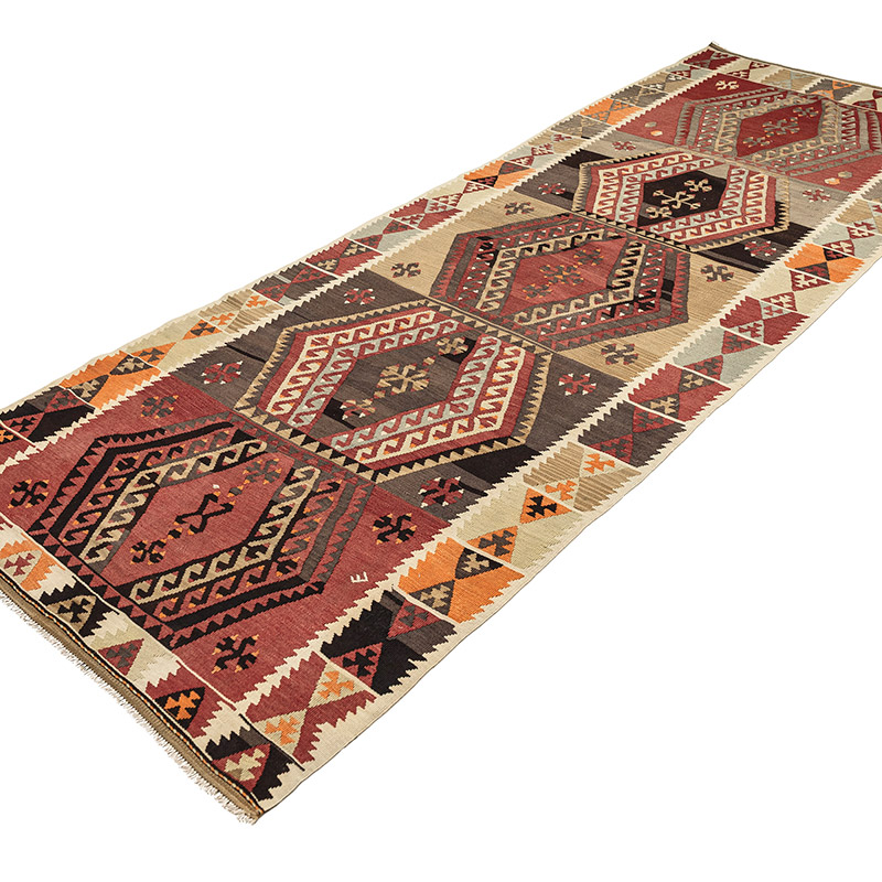 Sivas Kilim Vintage - 111 cm x 307 cm - K0088165