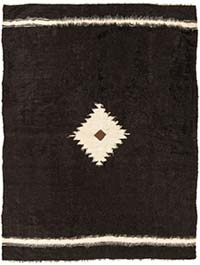 Vintage Siirt Rug - 4' 10" x 6' 4" (58" x 76")