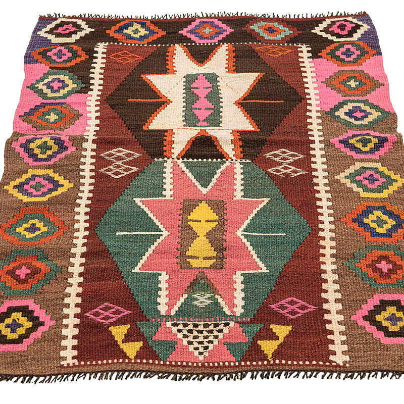 Alfombra Vintage Antalya Kilim - 87 cm x 135 cm - K0088179