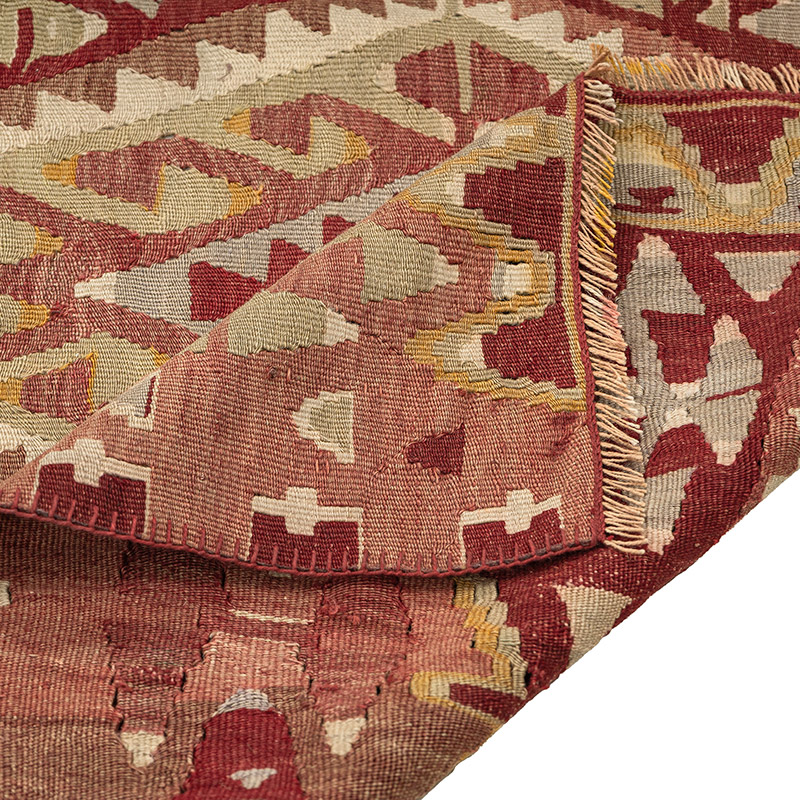 Vintage Esme Kilim Rug - 4' 4" x 7' 3" (52" x 87") - K0088200
