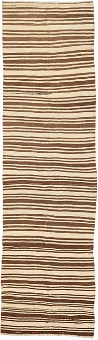 Vintage Anatolian Kilim Rug - 2' 7" x 9' 5" (31" x 113")