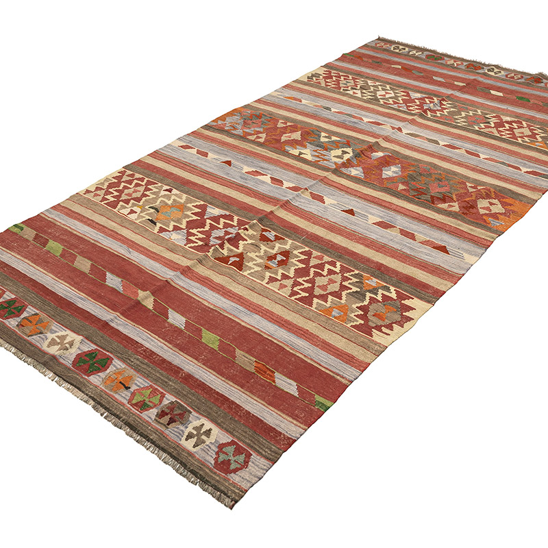 Vintage Kafkas Kilimi - 140 cm x 267 cm - K0088213