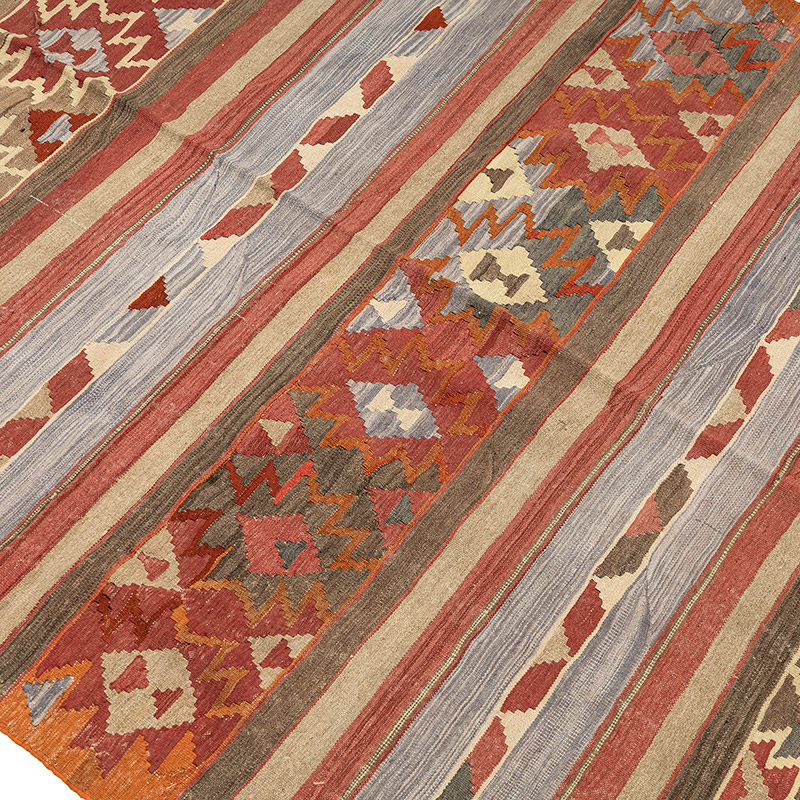 Vintage Kafkas Kilimi - 140 cm x 267 cm - K0088213