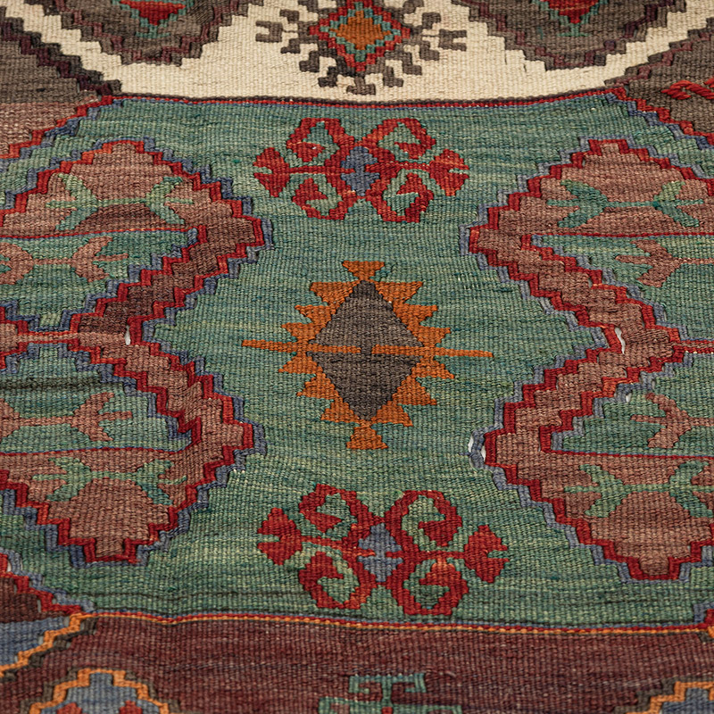 Afyon Kilimi - 118 cm x 134 cm - K0088214