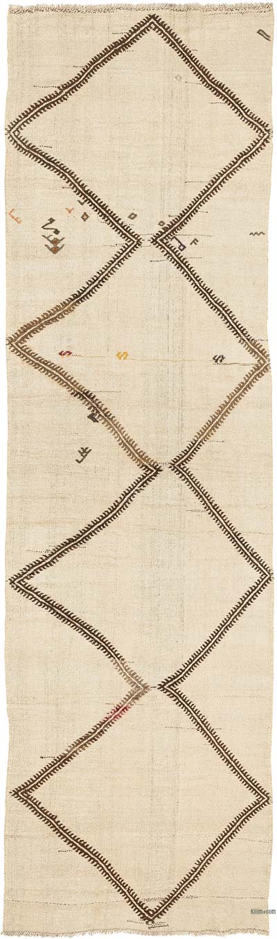 Corredor Vintage Anatolian Kilim - 81 cm x 282 cm