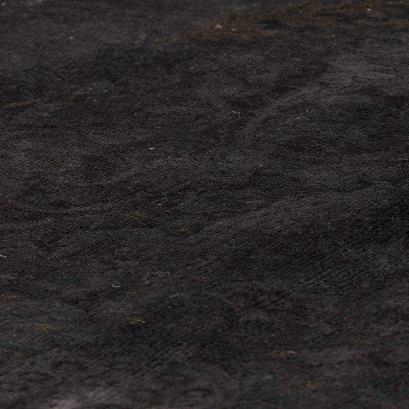 Alfombra Oriental Vintage Teñida a Mano Sobretintada - K0088218