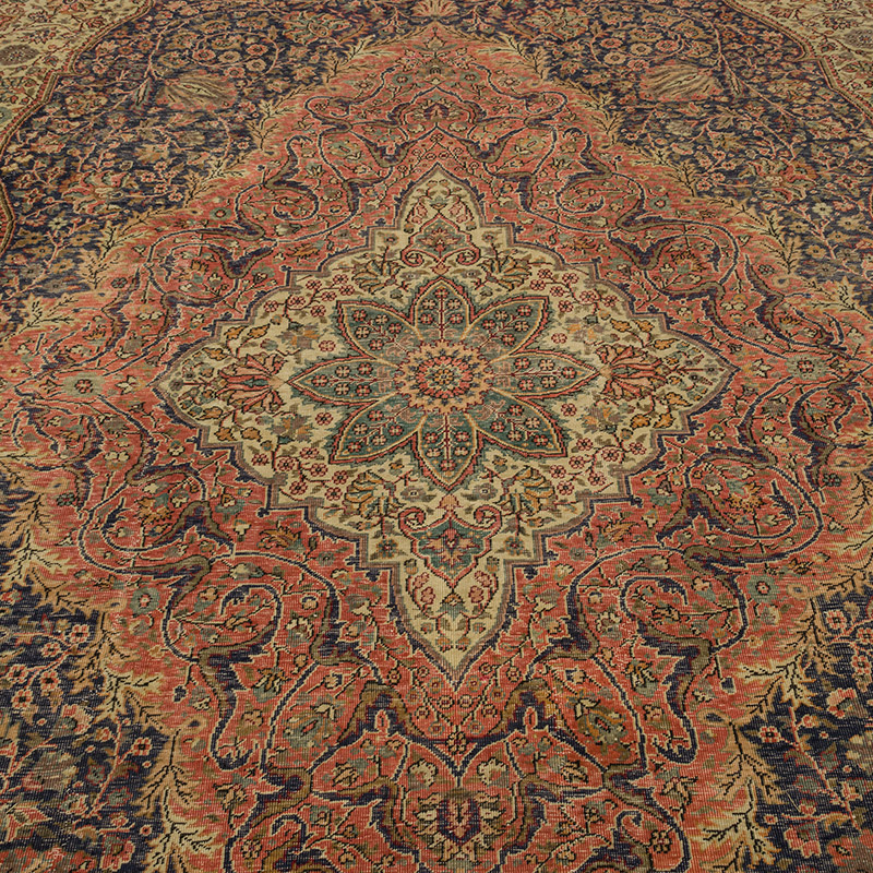 Alfombra Oriental Vintage Anudada a Mano - K0088219