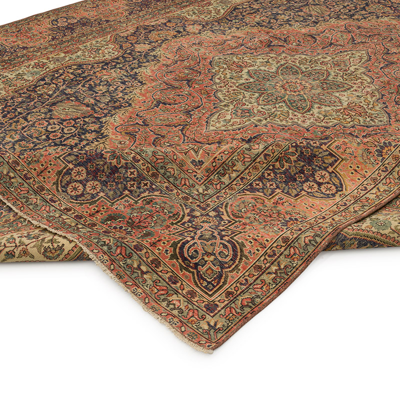 Alfombra Oriental Vintage Anudada a Mano - K0088219