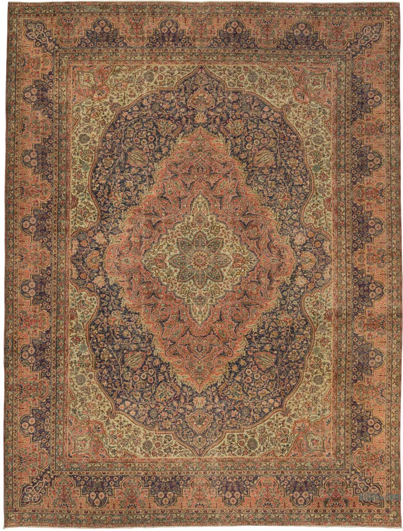 Alfombra Oriental Vintage Anudada a Mano - K0088219