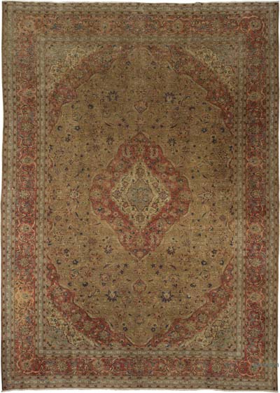 El Dokuma Vintage Hali - 300 cm x 420 cm