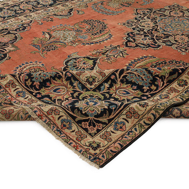 Alfombra Oriental Vintage Anudada a Mano - 265 cm x 377 cm - K0088221