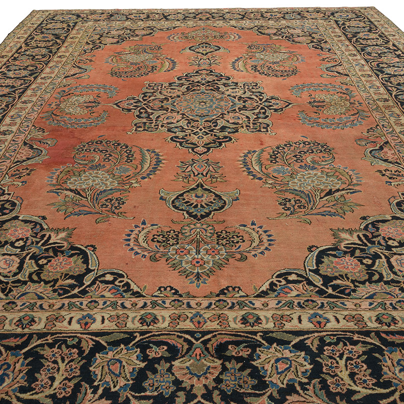 Alfombra Oriental Vintage Anudada a Mano - 265 cm x 377 cm - K0088221