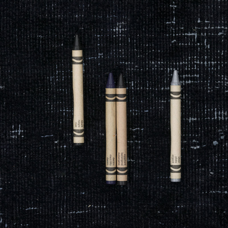 Overdyed Vintage El Dokuma Oryantal Halı - K0088222