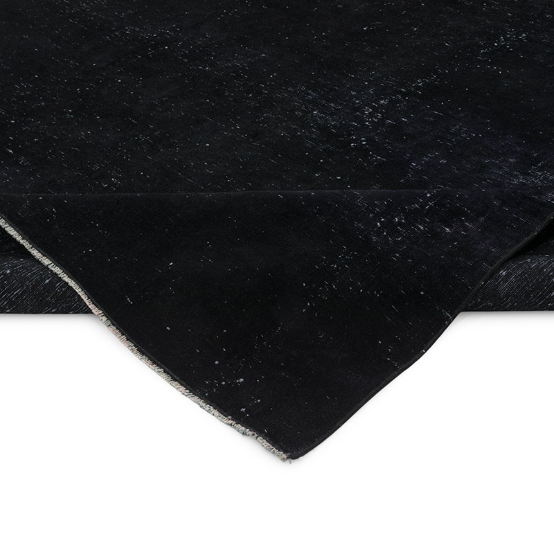 Overdyed Vintage El Dokuma Oryantal Halı - K0088222